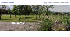 Desktop Screenshot of fieldheadfarmcombridge.co.uk